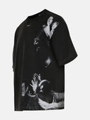 Tricou OFF WHITE, Mary Skate Print, Black