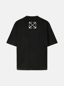 Tricou OFF WHITE, Mary Skate Print, Black