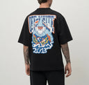 Tricou OFF WHITE, Wizzard Print, Black, Skate Fit