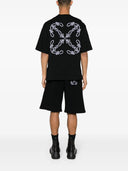 TRICOU OFF WHITE, ARR SKATE Print, OMAA120S24JER0031001, Oversized