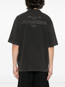 Tricou OFF WHITE, Mary Skate cotton T-shirt, Negru, Oversized
