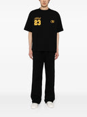 TRICOU OFF WHITE, OW 23 Skate logo-print, Black