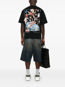 TRICOU OFF WHITE, Fresco Arrow Skate, Black, Skate Fit