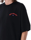 Tricou OFF WHITE, Printed Logo, OMAA120S25JER0081001, Skate Fit