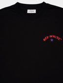 Tricou OFF WHITE, Printed Logo, OMAA120S25JER0081001, Skate Fit