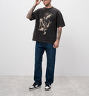 Tricou OFF WHITE, Martyrdom Printed, Men, Oversized, Dark Grey