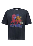 Tricou OFF WHITE, graphic-print T-shirt, Vintage Black