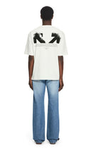 Tricou OFF WHITE, Half Arrow Skate T-shirt, Light Green