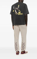 Tricou OFF WHITE, Fallen Caravaggio Skate Faded T-shirt, Negru