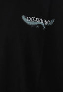 Tricou OFF WHITE, Moon Skate Graphic T-shirt, Negru
