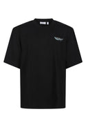Tricou OFF WHITE, Moon Skate Graphic T-shirt, Negru
