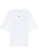 Tricou OFF WHITE, 3D Spray Arrow Skate T-shirt, Alb