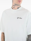Tricou OFF WHITE, script skate T-shirt, Alb