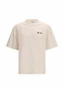 Tricou OFF WHITE, script skate T-shirt, Cream