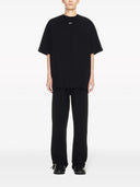 Tricou OFF WHITE, Full Black. OMAA161C99JER0011001