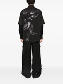 Tricou OFF WHITE, S.Matthew Skate, Black