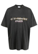 Tricou OFF WHITE, Digit Bacchus, Over OMAA161F23JER0121084