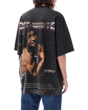 Tricou OFF WHITE, Digit Bacchus, Over OMAA161F23JER0121084