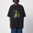 Tricou OFF WHITE, Statue Print, Black, Oversized