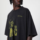 Tricou OFF WHITE, Statue Print, Black, Oversized