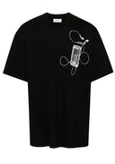Tricou OFF WHITE, Scan Arr Oversized