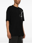 Tricou OFF WHITE, Scan Arr Oversized