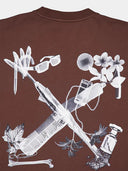 Tricou OFF WHITE, Scan Arr Oversized OMAA161S24JER0022806