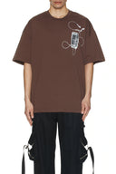 Tricou OFF WHITE, Scan Arr Oversized OMAA161S24JER0022806