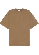 Tricou OFF WHITE, Graphic Print, Brown, Oversized