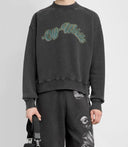 Bluza OFF WHITE,  Print Bacchus, OMBA054S24FLE0111055