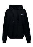 Hanorac OFF WHITE, Moon Skate Print, Negru