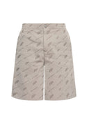 Pantaloni scurti OFF WHITE, Stone Jacquard Bowling Shorts