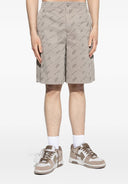 Pantaloni scurti OFF WHITE, Stone Jacquard Bowling Shorts
