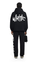 Pantaloni OFF WHITE, Spray Logo Sweatpant, Negru