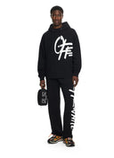Pantaloni OFF WHITE, Spray Logo Sweatpant, Negru