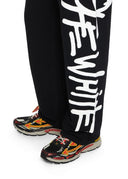 Pantaloni OFF WHITE, Spray Logo Sweatpant, Negru