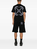 Pantaloni Scurti OFF WHITE, Arrows Prints, OMCI013S24FLE0011001