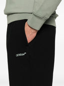 Pantaloni Scurti OFF WHITE,  Back Arrows Motif, Black