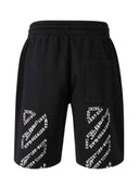 Bermude OFF WHITE, drawstring printed shorts