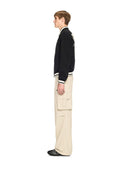 Jacheta OFF WHITE, SCRIPT COTGAB SOUVENIR VARSI, Negru