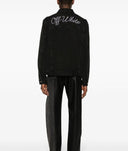 Jacheta OFF WHITE,  Varsity Skate Trucker,  Black