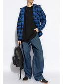 CAMASA OFF WHITE, Model Carouri, Hooded Shirt