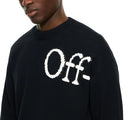 Pulover OFF WHITE, Bookish Shared Crewneck Sweater