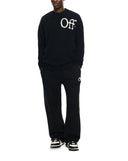 Pulover OFF WHITE, Bookish Shared Crewneck Sweater