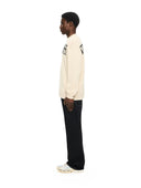 Pulover OFF WHITE, Bookish Shared Crewneck Sweater, Alb