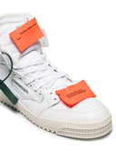 Sneakers OFF WHITE, Off Court 3.0 High Top White, Tag Verde FOR HIM