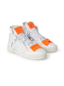 Sneakers OFF WHITE, Off Court 3.0 High Top White, Tag Alb