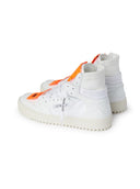 Sneakers OFF WHITE, Off Court 3.0 High Top White, Tag Alb