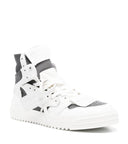 Sneakers OFF WHITE,High-top leather sneakers