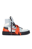 Sneakers OFF WHITE, 3.0 Off Court Courtesy Sneaker, Light Blue & Orange
